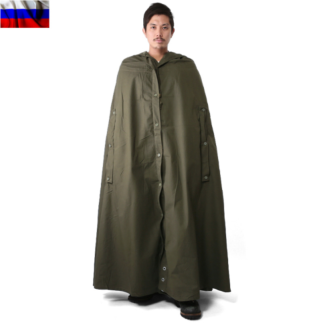 実物 新品 ロシア軍ポンチョ【キャンペーン対象外】【T】ミリタリー