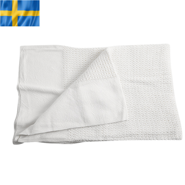 実物 新品 スウェーデン軍ホワイトブランケット【キャンペーン対象外】【T】ミリタリー