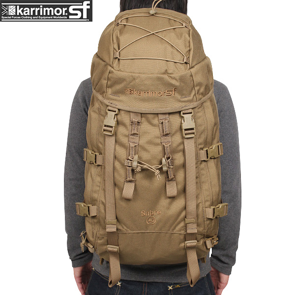 ☆ポイント10倍☆karrimor SF カリマー スペシャルフォース   Sabre45 バッグパック COYOTE【Sx】 セイバー【T】