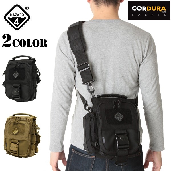 ★カートで割引対象品★HAZARD4 ハザード4 TONTO CONCEALED CARRY MINI-MESSENGER 【BLACK/COYOTE】【T】