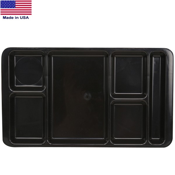 ★カートで割引対象品★【即日出荷対応】Hayes社製 米軍納入ランチトレイ BLACK【T】