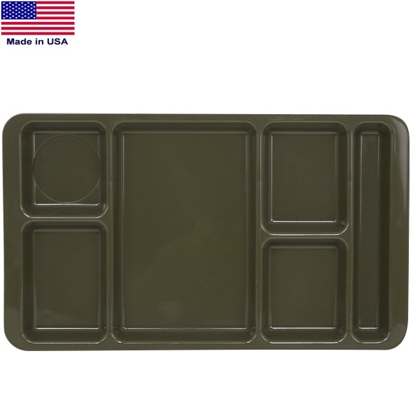 ★カートで割引対象品★【即日出荷対応】Hayes社製 米軍納入ランチトレイ OD【T】