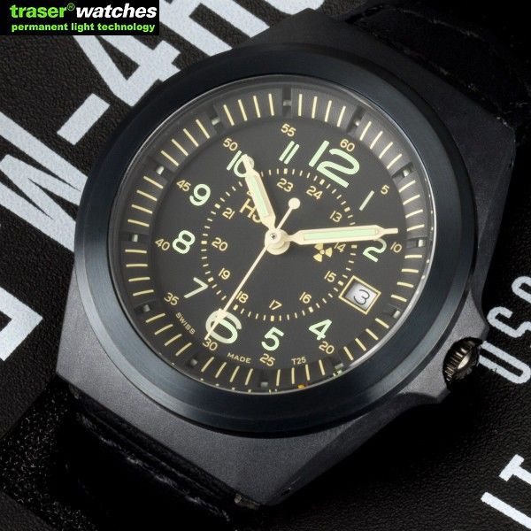 ☆ポイント10倍☆TRASER トレーサー TYPE3 Pilot Black【P5900.516.K3.11　9031554】【T】