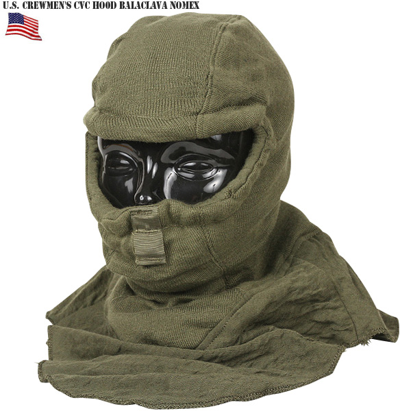 未使用品　米軍　実物　CVC NOMEX  BALACLAVA ノーメックス 米軍 CVC NOMEX バラクラバ 米軍放出品 ミリタリーショップ 通販
