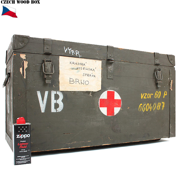 実物 チェコ軍ウッドボックス VZOR60P【キャンペーン対象外】【T】ミリタリー