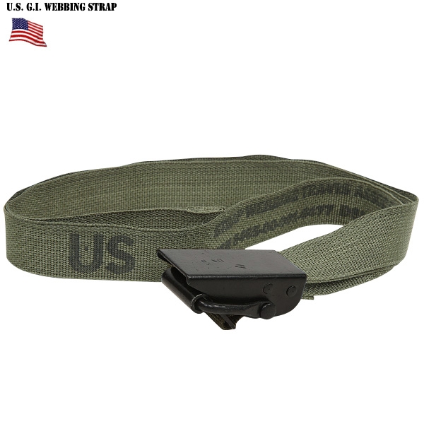 実物 新品 米軍WEBBING STRAP 米軍放出品 ストラップ【キャンペーン対象外】【T】ミリタリー