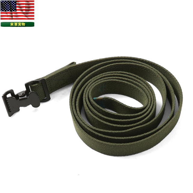 実物 新品 米軍 WEBBING STRAP キャンバスコットン製 米軍放出品 ストラップ【キャンペーン対象外】【T】ミリタリー