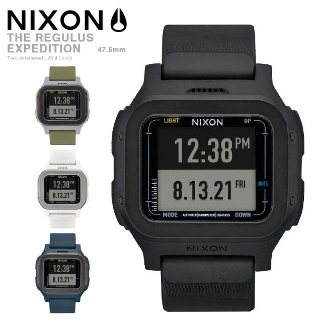 ★大幅割引中★【国内正規販売】NIXON ニクソン A1324 Regulus Expedition リストウォッチ（腕時計）【キャンペーン対象外】【T】