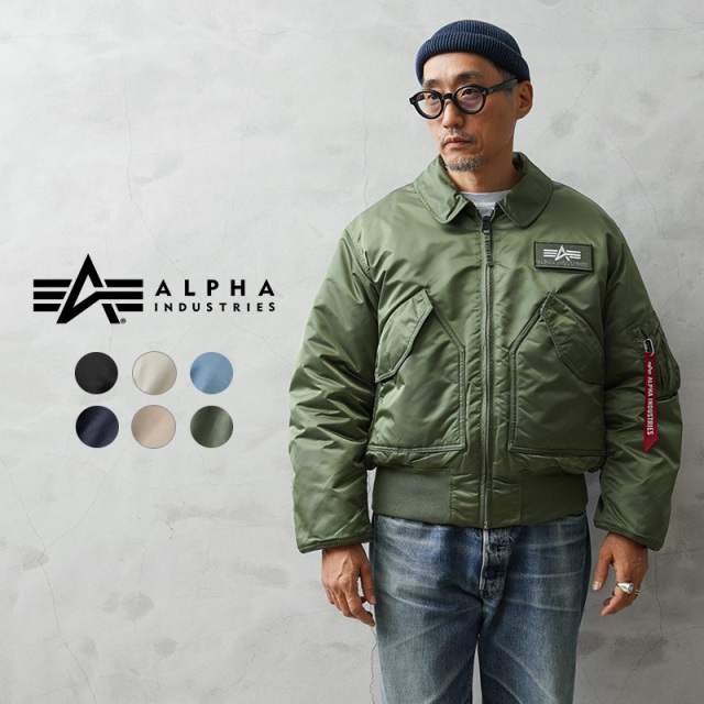 ALPHA INDUSTRIES アルファインダストリーズ MJC22000C1 CWU 45/P フライトジャケット【7975952004】【キャンペーン対象外】【T】