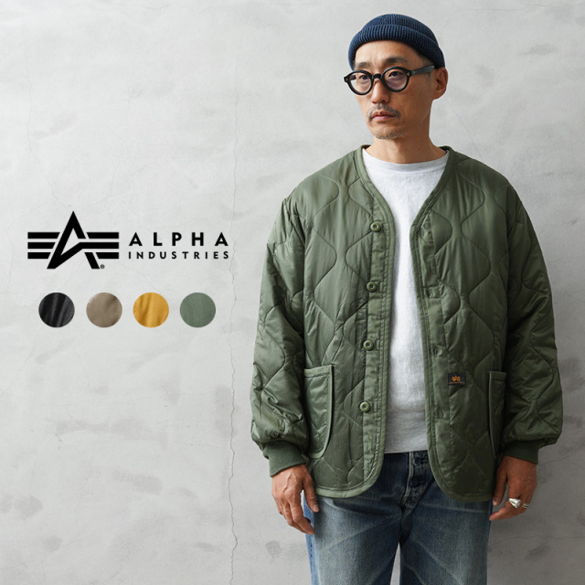 ALPHA INDUSTRIES アルファインダストリーズ MJL48000C1 ALS/92 LINER M-65 キルティングライナー【7975952008】【キャンペーン対象外】【T】
