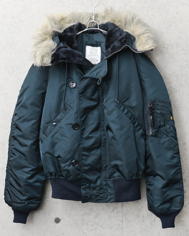 ALPHA アルファ MADE IN USA N-2B フライトジャケット AIR FORCE BLUE  