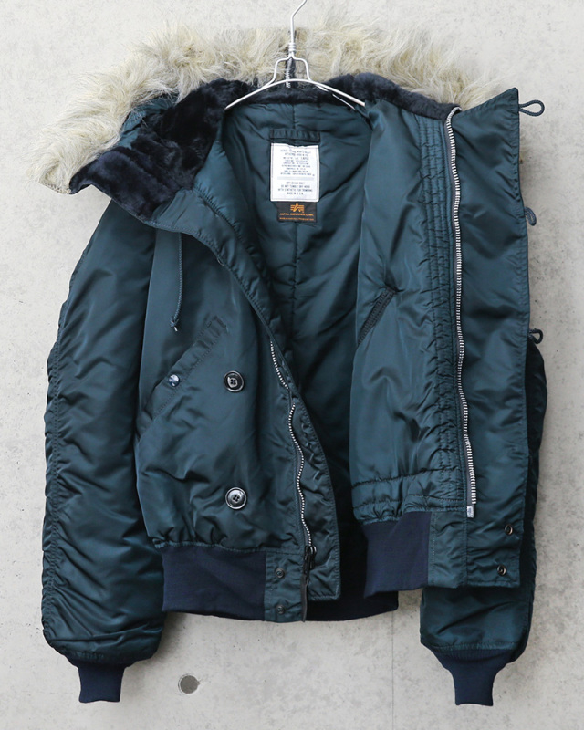 ALPHA アルファ MADE IN USA N-2B フライトジャケット AIR FORCE BLUE 