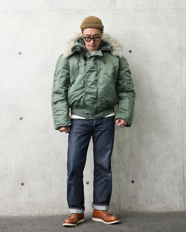 状態良好 実物 アルファインダストリーズ N-2B 濃い 1970年度 コヨーテ M 