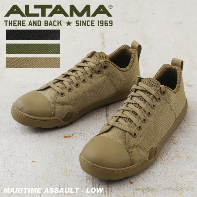 ★リニューアル割引★【即日出荷対応】ALTAMA アルタマ MARITIME ASSAULT タクティカルスニーカー LOW【T】【キャンペーン対象外】