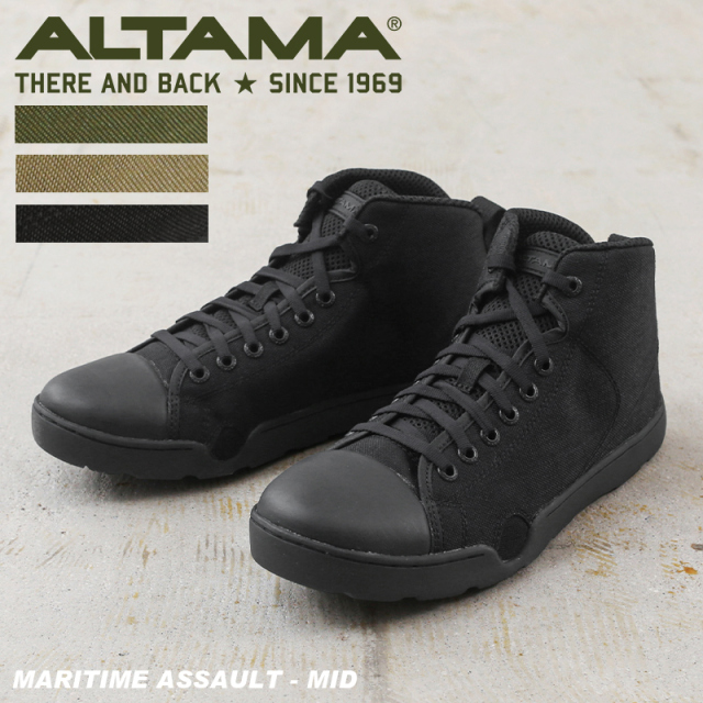 ★リニューアル割引★【即日出荷対応】ALTAMA アルタマ MARITIME ASSAULT タクティカルスニーカー MID【T】【キャンペーン対象外】