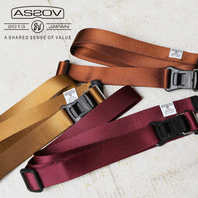 【ネコポス便対応】AS2OV アッソブ 991701 マグネット ナイロン ベルト【T】【キャンペーン対象外】