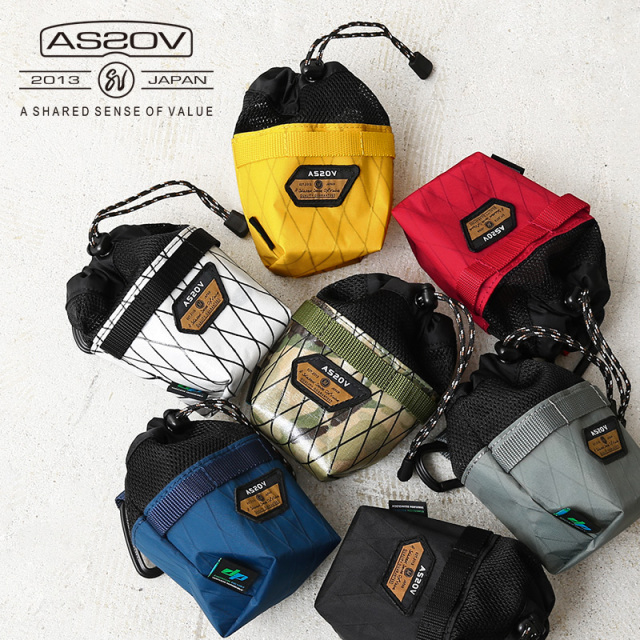 【即日出荷対応】【ネコポス便対応】AS2OV アッソブ 992201 MULTI POUCH X-PAC セイルクロス マルチポーチ【キャンペーン対象外】【T】