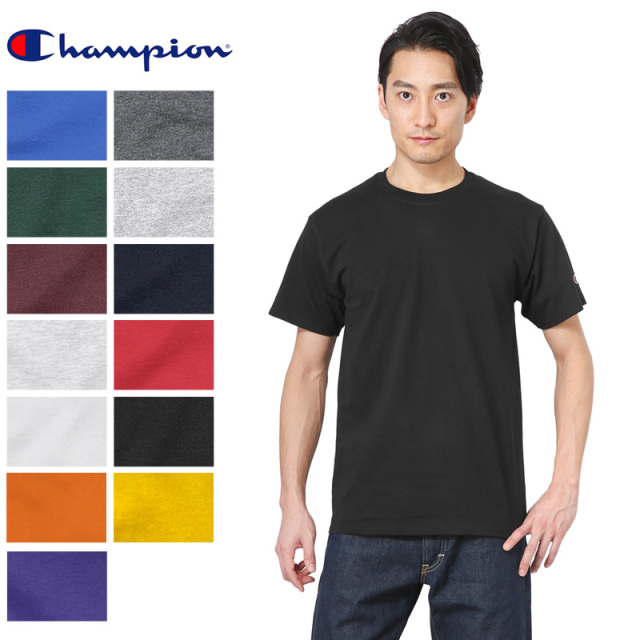 ☆大幅割引中☆【ネコポス便対応】Champion チャンピオン T525C 6oz S/S スタンダード Tシャツ【A-T525C】【A-T525C】【T】