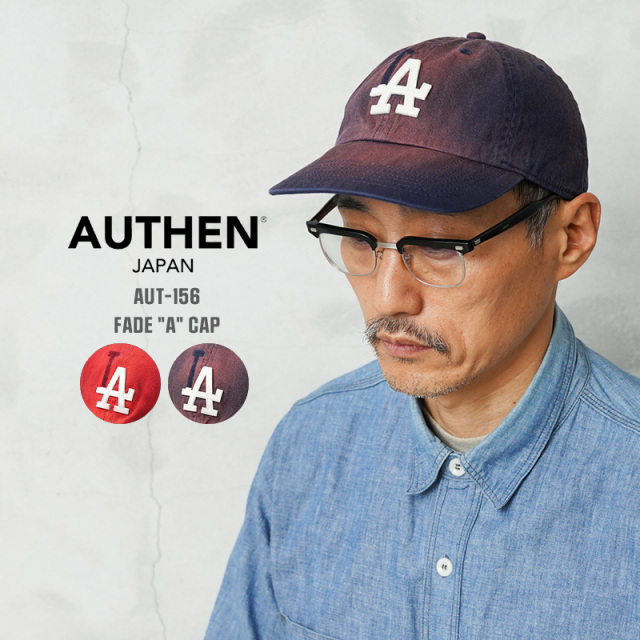 【即日出荷対応】AUTHEN オーセン AUT-156 FADE  A  CAP フェード キャップ【キャンペーン対象外】【T】