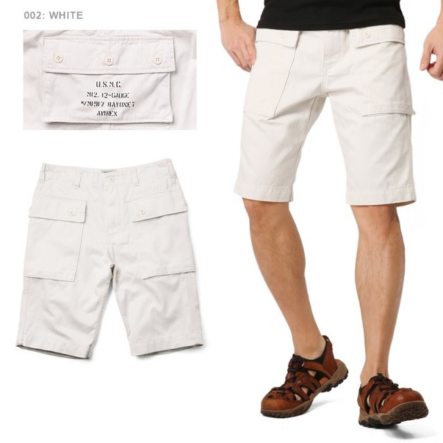 AVIREX アビレックス 6166120 BU-AERO SHORTS エアロ ショート