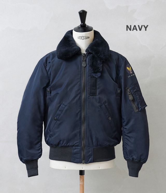 HOUSTON ヒューストン 米軍 B-15B/C/D型 フライトジャケット FABRIC