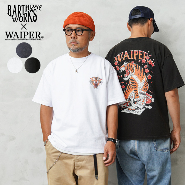 【即日出荷対応】WAIPER×BARTHDAYWORKS “FUKUOKA” SOUVENIR T-SHIRT 福岡 スーベニアTシャツ 2J7-16540【キャンペーン対象外】【T】