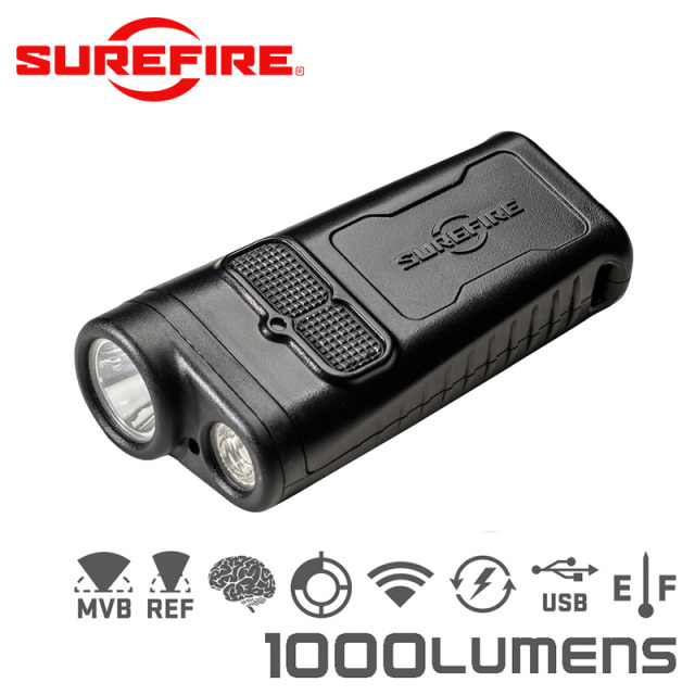 SUREFIRE シュアファイア GUARDIAN Dual-Beam Rechargeable Ultra-High LEDフラッシュライト / 1000ルーメン（DBR）【キャンペーン対象外】 懐中電灯 防災用品【T】