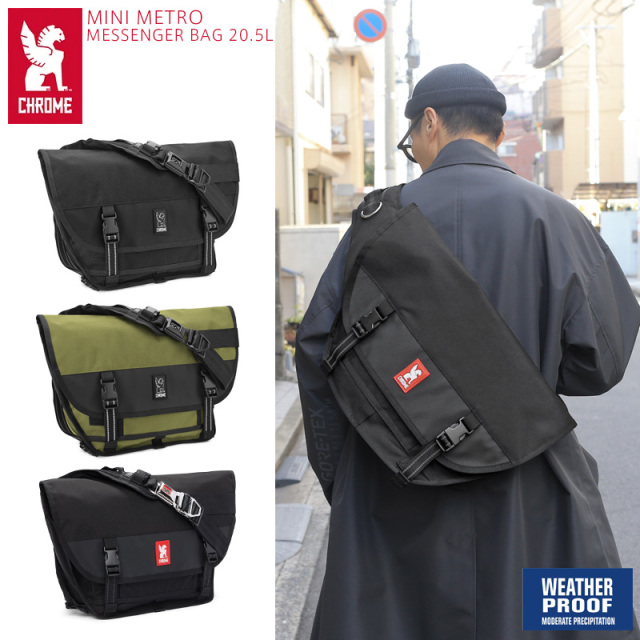 CHROME クローム BG-001 MINI METRO MESSENGER BAG ミニメトロ メッセンジャーバッグ【T】【キャンペーン対象外】