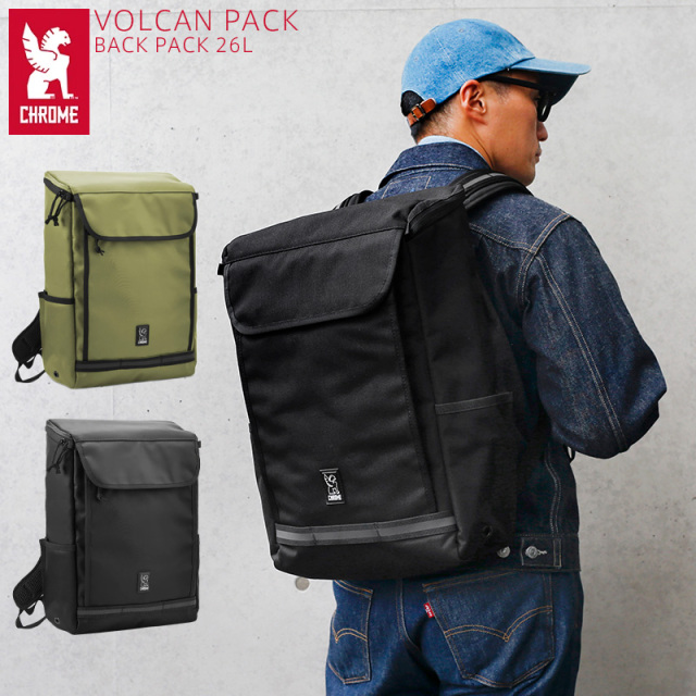 CHROME クローム BG-260 VOLCAN PACK ボルカン バックパック【T】【キャンペーン対象外】