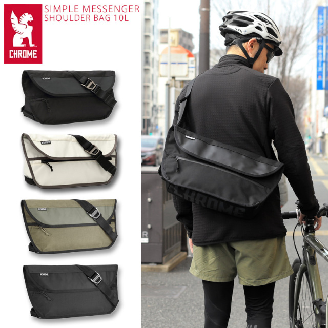 CHROME クローム BG-322 SIMPLE MESSENGER シンプルメッセンジャー ショルダーバッグ【T】【キャンペーン対象外】