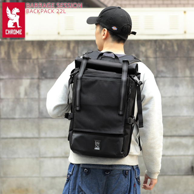 ☆大幅割引中☆CHROME クローム BG-326 BARRAGE SESSION バラージセッション バックパック【T】【キャンペーン対象外】
