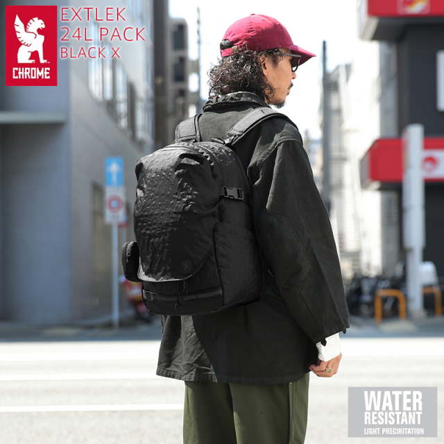 【即日出荷対応】CHROME クローム BJ-007 EXTLEK 24L PACK エクストレック 24L パック BLACK X【T】【キャンペーン対象外】