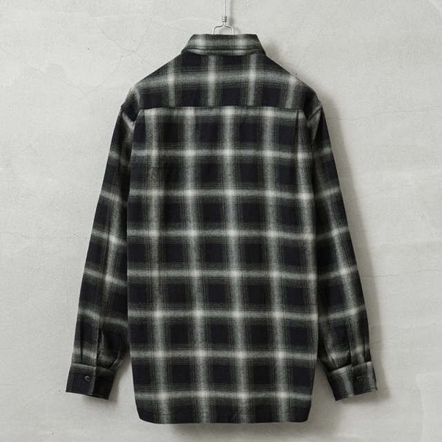 m&h　ビッグマイク　Lサイズ BIG MIKE ビッグマイク オンブレ ライトフランネル L/S シャツ