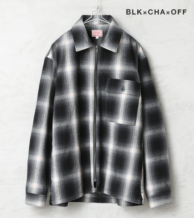 BIG MIKE ビッグマイク 102635700 Heavy Flannel Zip Jacket ヘビー