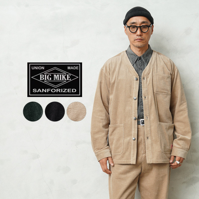 【即日出荷対応】BIG MIKE ビッグマイク 102546030 コーデュロイ ウォッシュド エンジニア ジャケット【キャンペーン対象外】【T】