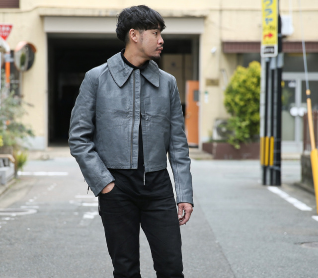 ドイツ軍 サブマリンレザージャケット 軍放出品 ミリタリーショップ  