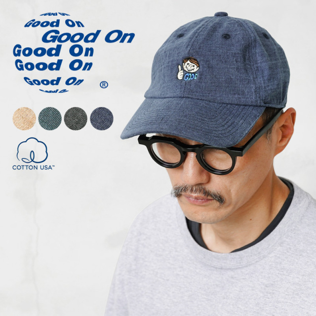 ★カートで割引対象品★【即日出荷対応】Good On グッドオン GOGD-2203 GOOD ON BOY CAP キャップ【Sx】【T】