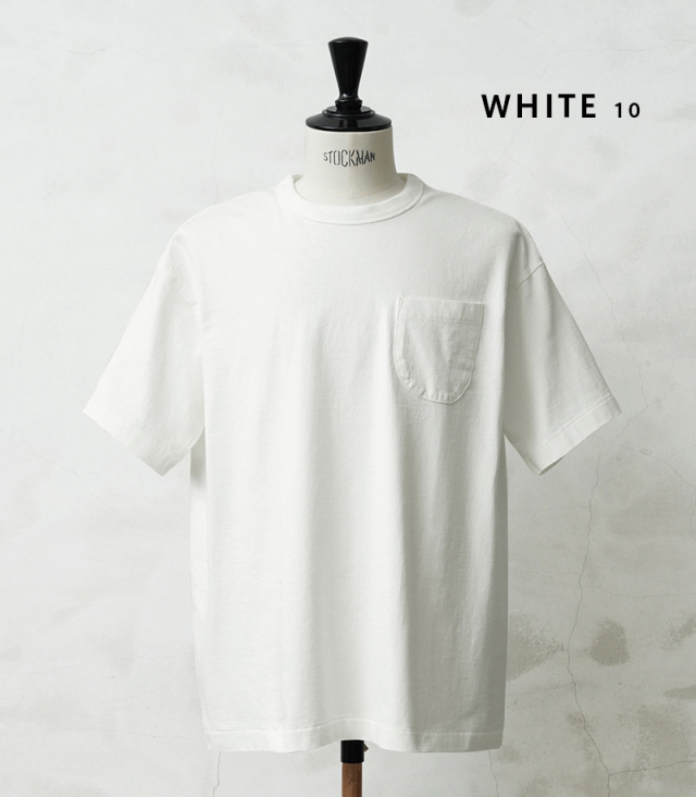 WAIPER×BARNS OUTFITTERS ポケットTシャツ L WAIPER×BARNS OUTFITTERS BR-26197W 1-PACK ”GOAT” S/S ポケットT