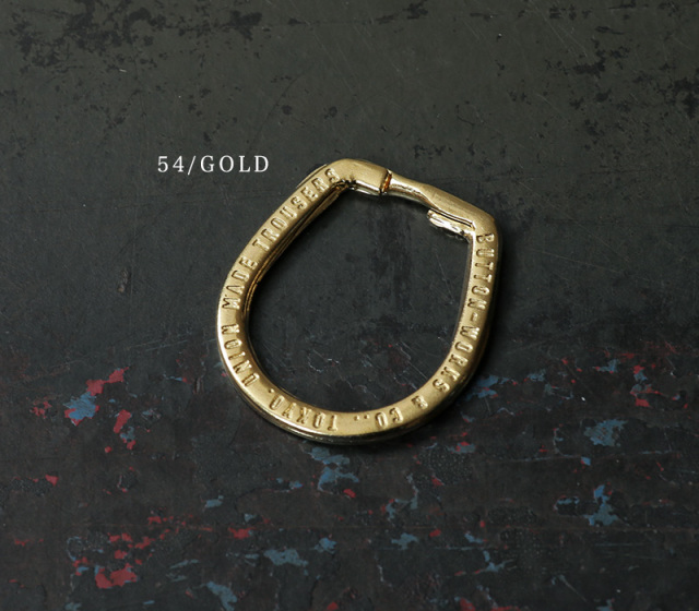 BUTTON WORKS ボタンワークス BW-0172 HORSESHOE Iron Ring キーリング