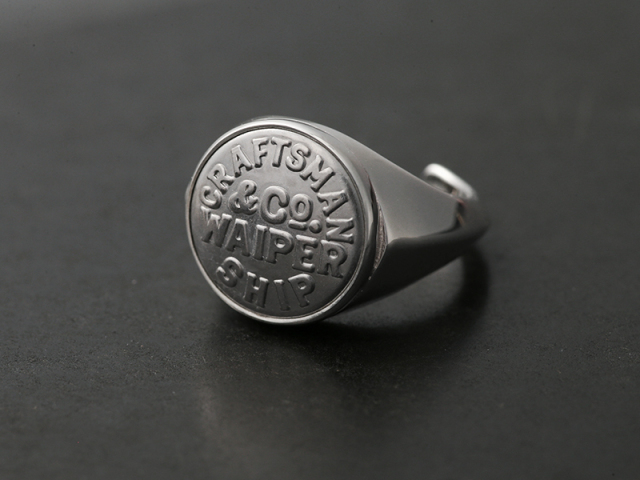 BUTTON WORKS ボタンワークス WAIPER別注 ボタン リング MADE IN JAPAN