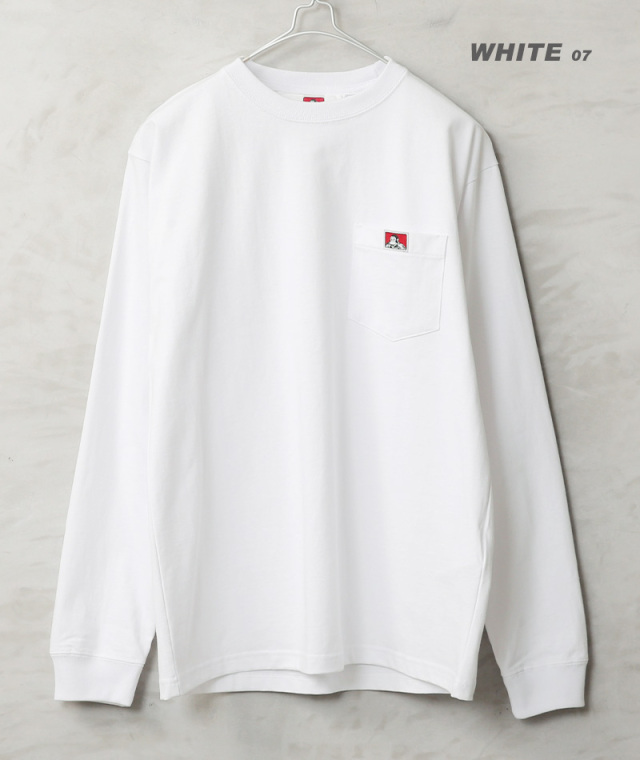 BEN DAVIS ベンデイビス C-26380042 L/S POCKET TEE ロングスリーブ