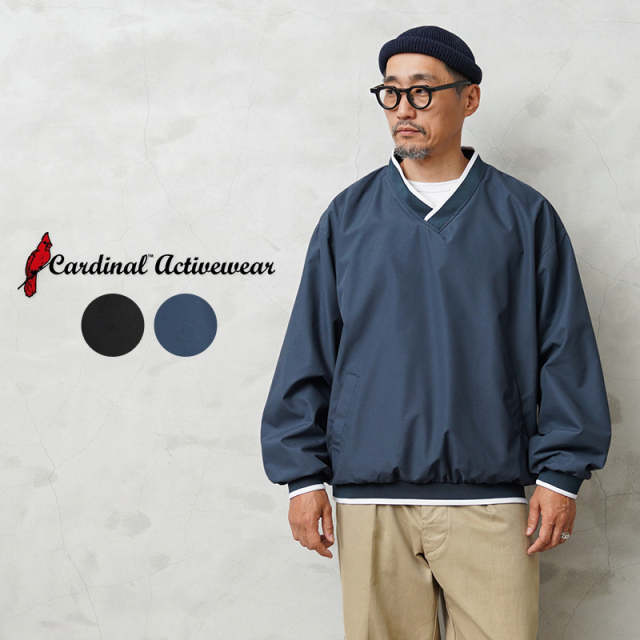 【即日出荷対応】Cardinal Activewear カーディナル アクティブウェア C-480 マイクロツイル プルオーバー ウィンドシャツ【キャンペーン対象外】【T】