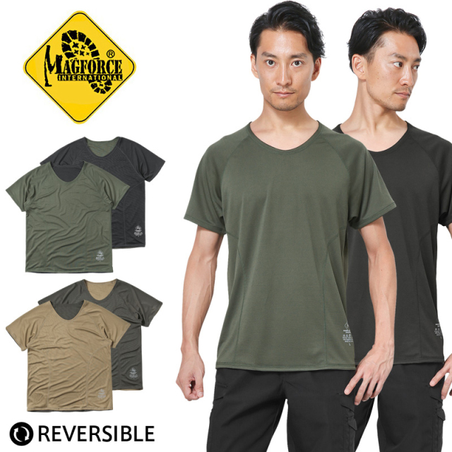 MAGFORCE マグフォース C-0111 リバーシブル Tシャツ【キャンペーン対象外】 インナー 肌着【T】