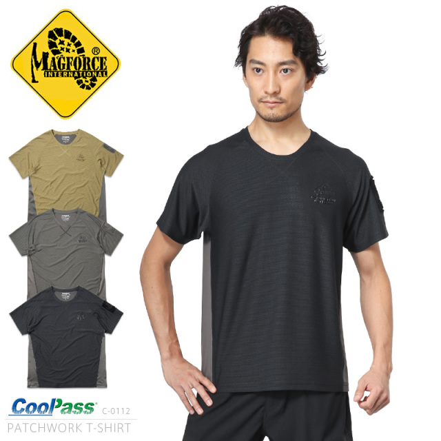 【ネコポス便対応】MAGFORCE マグフォース C-0112 Patchwork（パッチワーク） Tシャツ【キャンペーン対象外】【T】