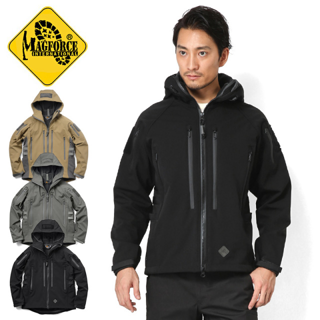 MAGFORCE マグフォース C-1001 BUSH CRAFT ブッシュクラフト ソフトシェルジャケット【キャンペーン対象外】【T】