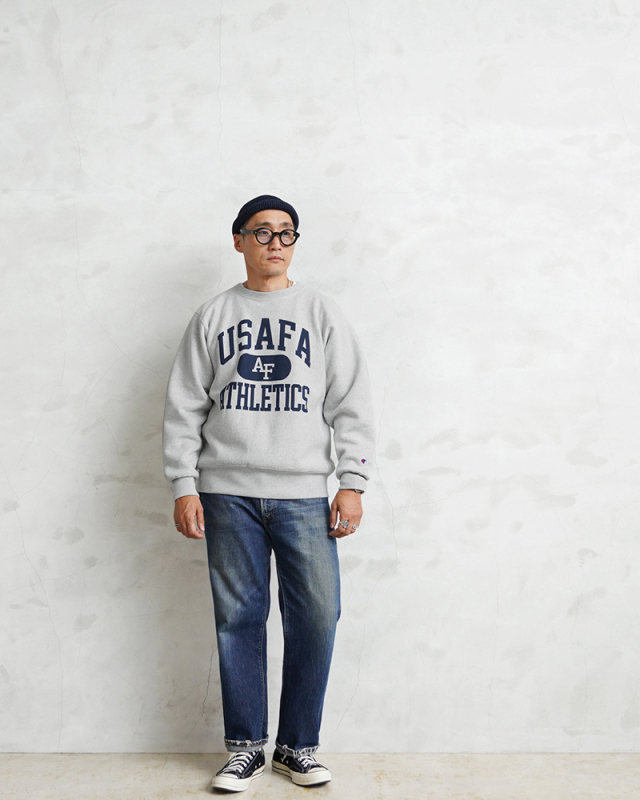 Champion 飛び出せ チャンピオン リバースウィーブ 染み込み プリント  