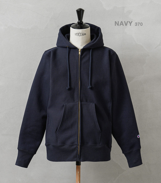 Champion チャンピオン C5-A102 リバースウィーブ ジップ フーデッド 