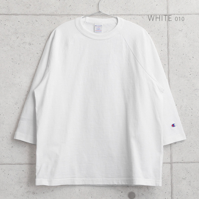 チャンピオン] 七分袖Tシャツ ラグランスリーブ ヘビーウェイト クルーネック T1011 ドライタッチ 丸胴仕様 ティーテンイレ  迷う暇なくこれ一択でしょ！暑い夏にはアツい大セールで【チャンピオン】のTシャツ各種をお得にゲットしよう！Amazonに今すぐアクセス ... [チャンピオン] 七分袖Tシャツ ラグランスリーブ ヘビーウェイト クルーネック T1011 ドライタッチ 丸胴仕様 ティーテンイレ