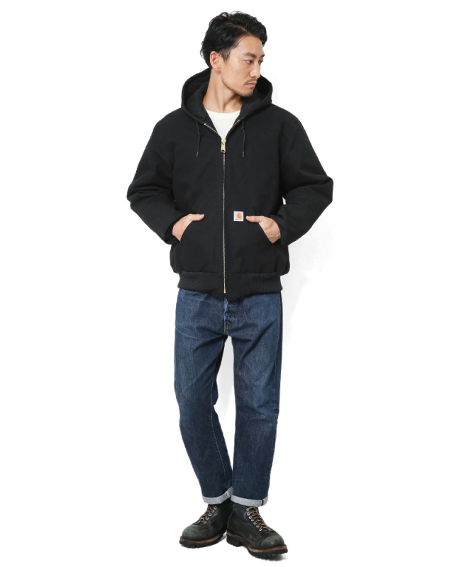 Carhartt カーハート J140 DUCK QUILTED FLANNEL-LINED アクティブ 