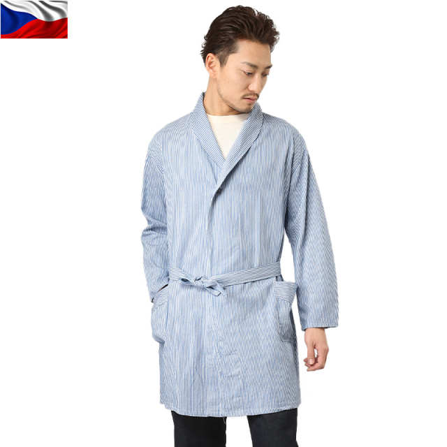 実物 新品 チェコ軍リメイク ストライプワークコートミリタリーファッション 軍服【キャンペーン対象外】【T】